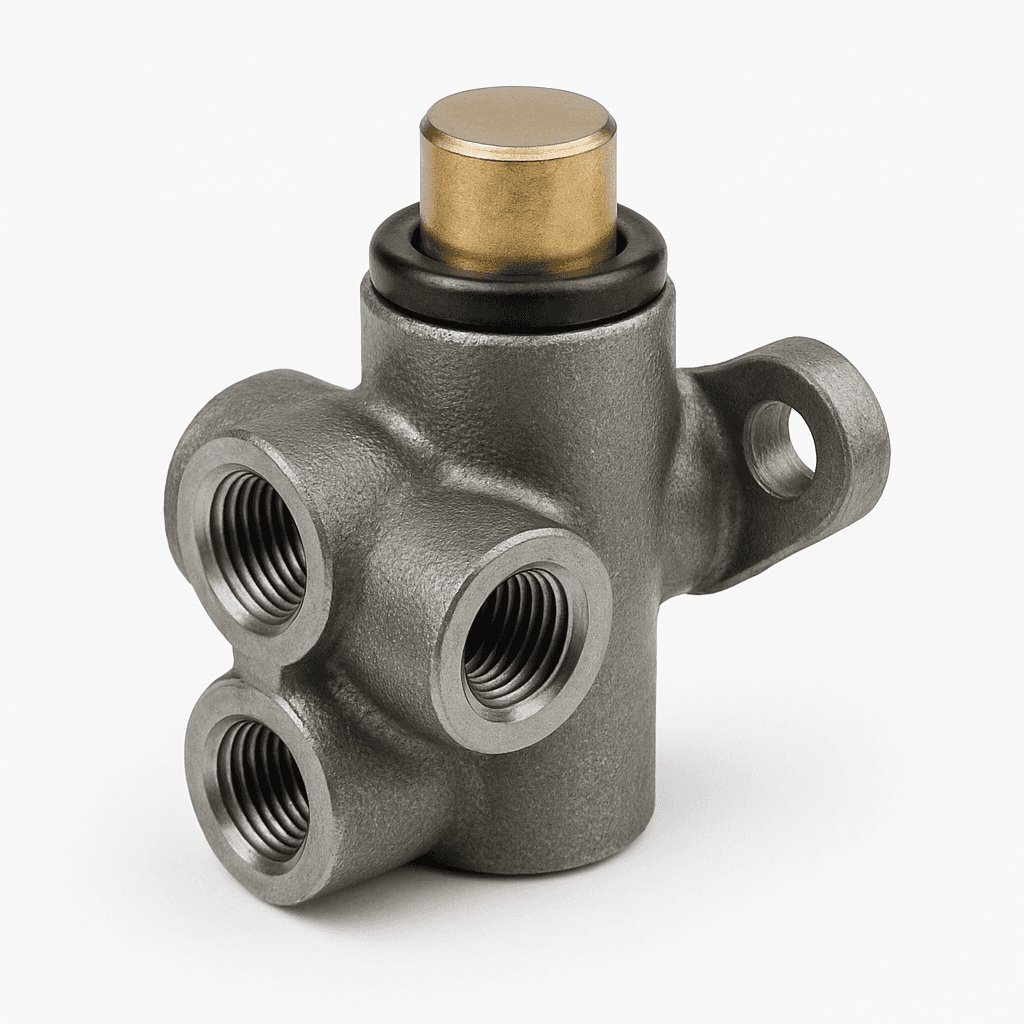 Stabdžių slėgis perjungimo vožtuvas