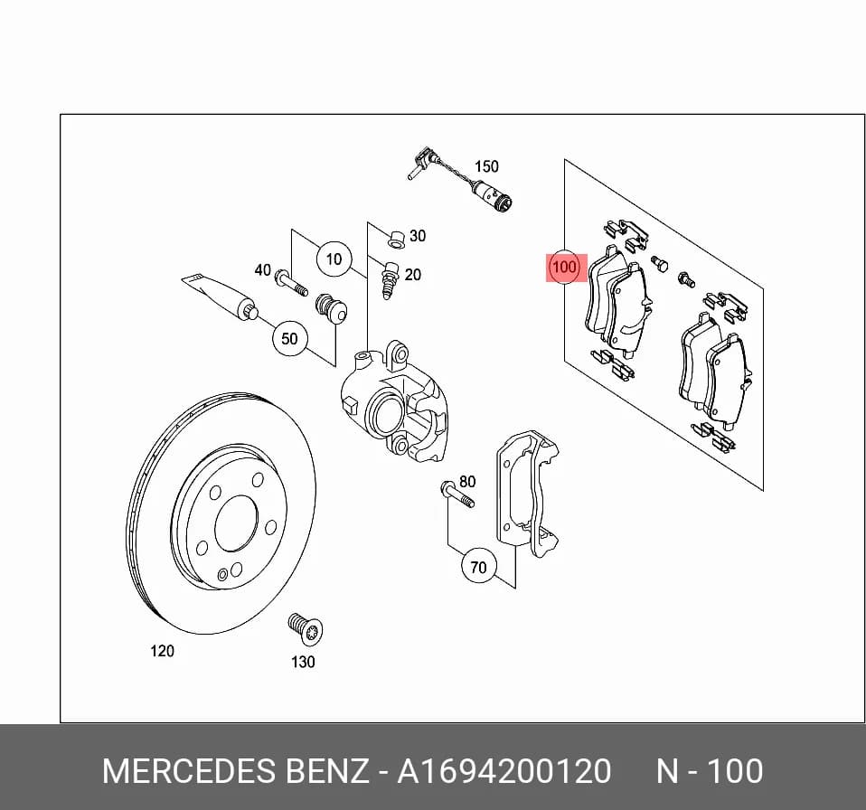 BRAKE PADS — Brakes