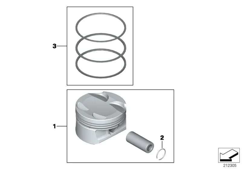 ECE — 11 Engine › 11_4542 Crankshaft-Pistons