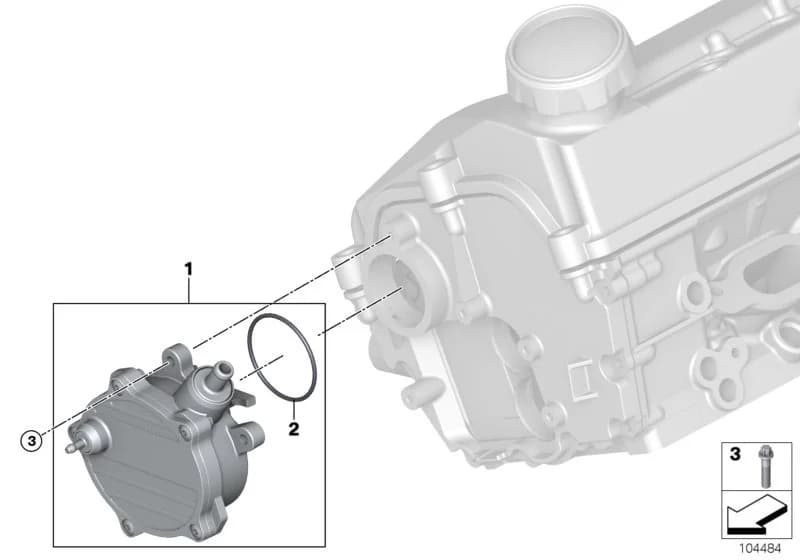 ECE — 11 Engine › 11_3455 VACUUM PUMP WITH TUBES