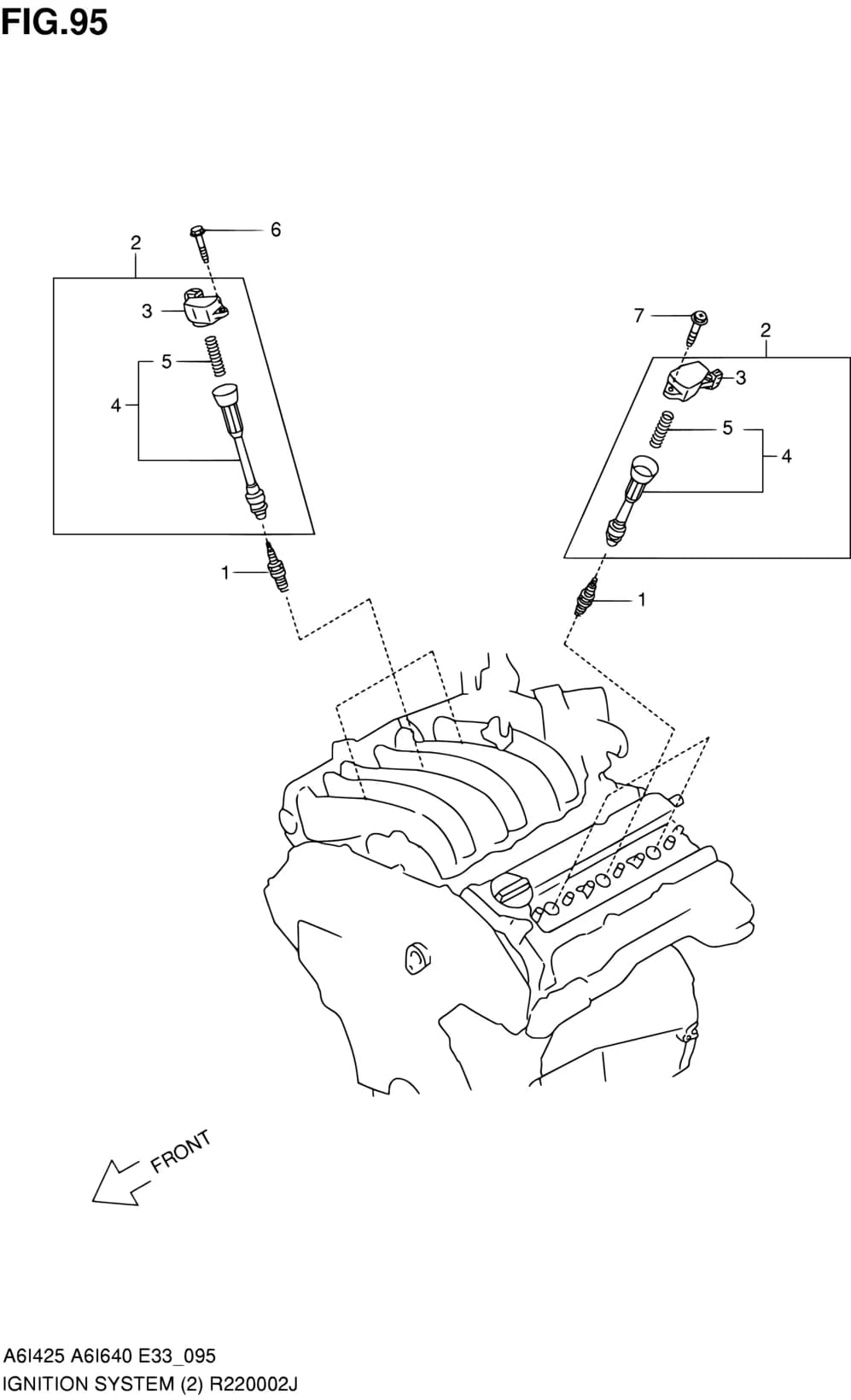 A6I425 (E33:MY 2009) — Engine › 95 - IGNITION SYSTEM (VQ40DE)